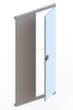 META Openslaande deur voor inhaakstelling, hoogte x breedte 2000 x 1000 mm
