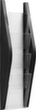helit Gebogen wanddisplay "the arc" met 4 vakken, 4 planken, onderstel zwart