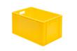 Lakape Euronorm-stapelbak Favorit wanden + bodem gesloten, geel, inhoud 61 l