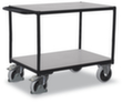 VARIOfit ESD-tafelwagen 1000x600 mm, draagvermogen 500 kg, 2 etages