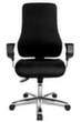 Topstar Bureaustoel Sitness 55 met Body-Balance-Tec®-scharnier, zwart