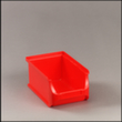 Allit Zichtbak ProfiPlus Box 2, rood, diepte 160 mm, polypropyleen