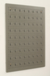 Allit Geperforeerde plaat StorePlus Flex M 60 voor wandbevestiging, hoogte x breedte 595 x 400 mm, zilvergrijs