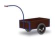 Rollcart Handkar, draagvermogen 150 kg, laadvlak lengte x breedte 700 x 425 mm