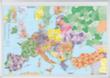 Franken kaart van Europa, hoogte x breedte 980 x 1380 mm