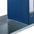 hofe Inhaakstelling voor dossiers, 7 vloer, RAL 7016 antracietgrijs / RAL 9006 blank aluminiumkleurig  S