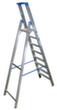 Krause Ladder STABILO® Professional, 8 trede(n) met traanplaatprofiel  S