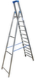 Krause Ladder STABILO® Professional, 12 trede(n) met traanplaatprofiel  S