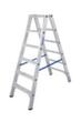 Krause Ladder STABILO® Professional, 2 x 6 trede(n) met traanplaatprofiel  S