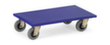 fetra Transportwagen met slipvast laadvlak, draagvermogen 250 kg, massief rubber banden