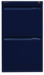 Bisley Hangmappenkast, 2 uittrekelementen, oxfordblauw/oxfordblauw  S
