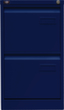 Bisley Hangmappenkast Light, 2 uittrekelementen, oxfordblauw/oxfordblauw  S