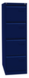 Bisley Hangmappenkast Light, 4 uittrekelementen, oxfordblauw/oxfordblauw  S