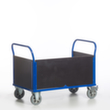Rollcart Driewandige wagon met anti-slip laadruimte, draagvermogen 1200 kg  S