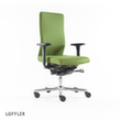 Löffler Bureaustoel met visco-elastische zitting, groen