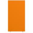 Paperflow Scheidingswand tweezijdig bekleed met stof, hoogte x breedte 1740 x 940 mm, wand oranje