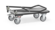 fetra Duwbeugelwagen GREY EDITION, draagvermogen 250 kg, lucht/TPE banden  S