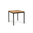 Multifunctionele tafel ECO, hoogte x breedte x diepte 750 x 800 x 800 mm, plaat beuken