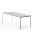 Multifunctionele tafel ECO, hoogte x breedte x diepte 750 x 2000 x 1000 mm, plaat lichtgrijs