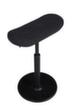 Topstar Zit-/stahulp Sitness H2 met skateboard zitting, zithoogte 570 - 770 mm, zitting zwart  S