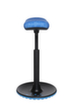 Topstar Zit-/stahulp Sitness H2 met skateboard zitting, zithoogte 570 - 770 mm, zitting blauw  S