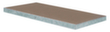 Spaanplaat legbord voor magazijnstelling, breedte x diepte 890 x 590 mm