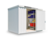 Säbu Geïsoleerde materiaalcontainer FLADAFI® IC 1300 met voorgemonteerde vloer
