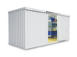 Säbu Geïsoleerde materiaalcontainer FLADAFI® IC 1500 met voorgemonteerde vloer