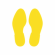EICHNER Antislip symboolsticker, voet, geel