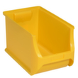 Allit Stapelbare zichtbak ProfiPlus Box 4H, geel, diepte 355 mm, polypropyleen