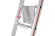 Hymer Ophangen voor staande ladder met sporten, 250 mm  S