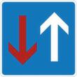 Verkeersbord SafetyMarking® Prioriteit op tegemoetkomend verkeer volgens StVO