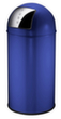Brandveilige afvalbak EKO Pushcan, 40 l, blauw