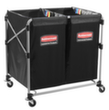 Rubbermaid Waszak X-Cart voor inklapbare wasgoedwagen voor wasgoedwagens, inhoud 150 l  S