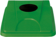 Deksel probbax® voor flesseninworp voor afvalverzamelaar, groen