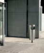 Roestvrijstalen afvalbak SUPRA voor plaatsing in beton, 35 l  S