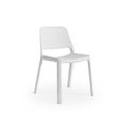 Mayer Sitzmöbel stapelstoel myNUKE geschikt voor outdoor, wit