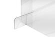 Legamaster tafelscheidingswand BASIC van acrylglas, hoogte x breedte 700 x 850 mm  S