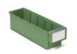 Treston Milieuvriendelijke stellingbak BiOX, groen, HxLxB 82x300x90 mm