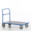 Rollcart Duwstang wagen met anti-slip laadruimte, draagvermogen 1200 kg, laadvlak lengte x breedte 1600 x 800 mm  S