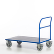 Rollcart Duwstang wagen met anti-slip laadruimte, draagvermogen 1200 kg, laadvlak lengte x breedte 1000 x 700 mm  S