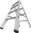 Krause dubbele ladder STABILO® Professional, 2 x 4 treden met R13-laag  S