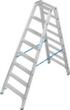 Krause dubbele ladder STABILO® Professional, 2 x 8 treden met R13-laag