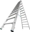 Krause dubbele ladder STABILO® Professional, 2 x 12 treden met R13-laag  S