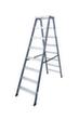 Krause Geëloxeerde dubbele ladder MONTO® SePro D®, 2 x 8 treden met antislipprofiel  S