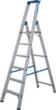 Krause Ladder STABILO® Professional, 6 treden met R13-laag  S
