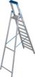 Krause Ladder STABILO® Professional, 10 treden met R13-laag  S