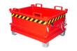 Bauer Mini-bodemklepcontainer MSB 250 in RAL3000 vuurrood  S