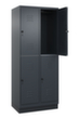 C+P Dubbeldekse locker Classic Plus, vakbreedte 400 mm  S