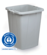 Durable afvalbak DURABIN® ECO, 90 l, grijs  S